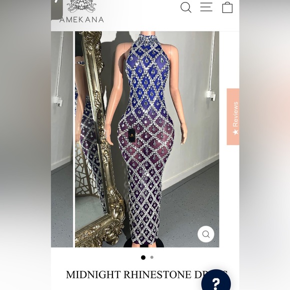 Mesh Glamorous Dress - Picture 1 of 3